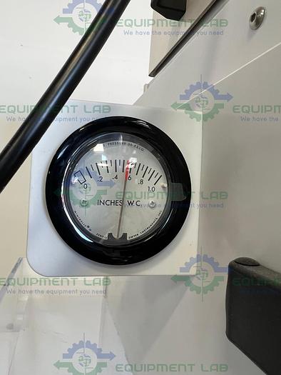 Used Flow Sciences CQ12321-03 6 Ft Custom Vented Balance Safety Enclosure w/ Stand