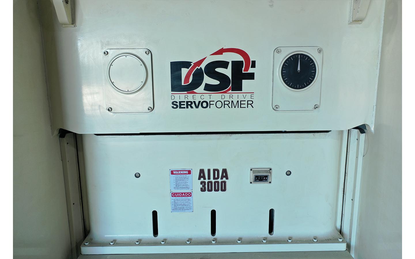Used 330 TON AIDA DSF-N2-3000 SERVO PRESS NEW NEVER USED 2015