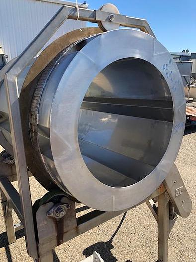 Used 2003 Stainless Steel Seasoning Drum