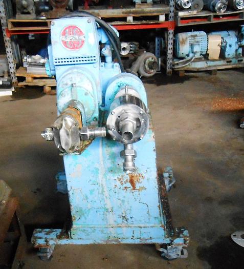 Used Mill, Colloid, Type LA, S/st, Patterson, 5 HP, Pump #S742198