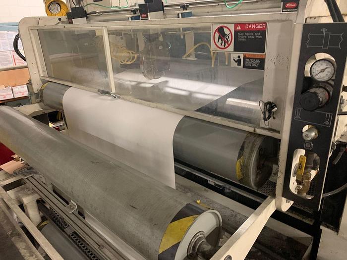 Used 59" (1.49M) MARQUIP SERIES 50L SHEETLEADER DUAL ROTARY KNIFE SHEETER