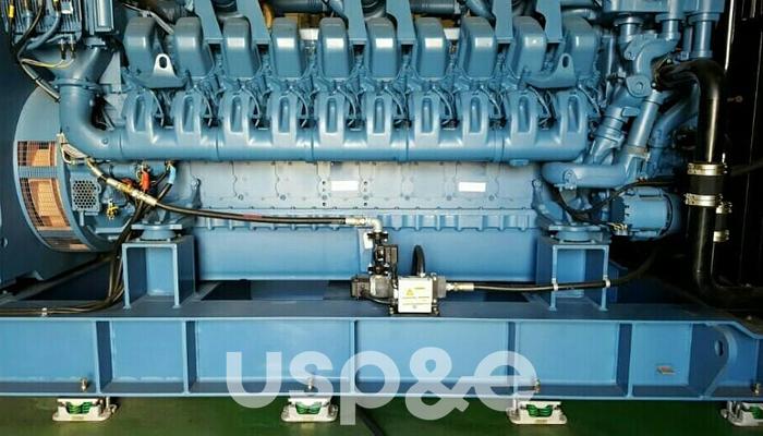 2.5 MW 2011 New MTU 20V4000G43 Diesel Generator Sets