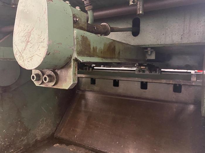 Used Pearson 1250 x 13mm Guillotine Shears