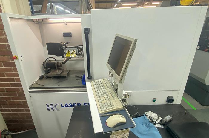 Used 2004 HK Technologies Nd Yag Laser Marker