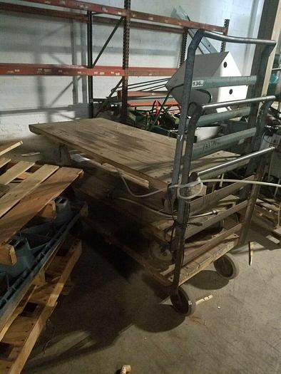 Used 30 x 60 Inch Heavy Duty Platform Truck Cart 1000+ Lbs Capacity Made in USA