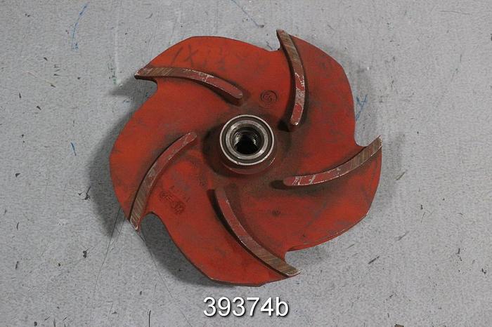 Used Goulds 3196 1x1.5x8 Pump Impeller, 5-Vane, 7" Diam. 56208 #39374
