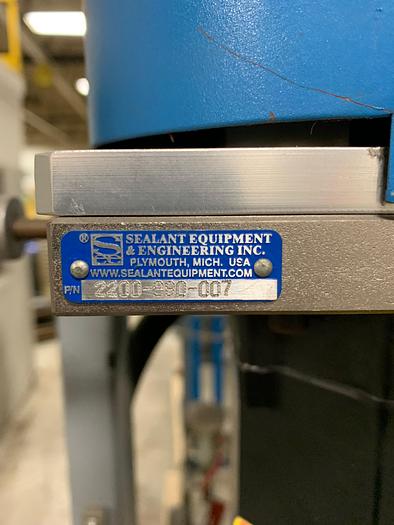 Used SEALANT EQUIPMENT & ENGINEERING SERVO DRIVEN ROBOTIC SEALANT APPLICATOR PUMP