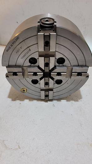 Used Bison 8" lathe chuck 4 JAW 4307(108)