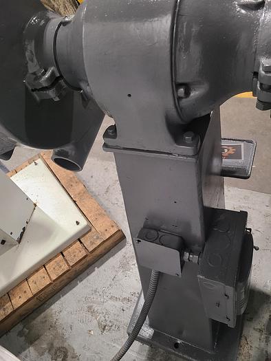 Used Bradford Admiral Double 1 Hp Heavy Duty 10" Grinder Grinding Wheel