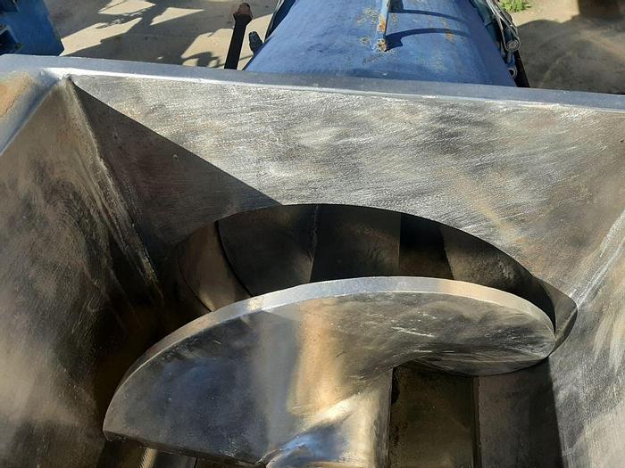 Used Extruder, 4-1/2" Dia, Bonnot, 304 S/st, 7.5 HP, #S741087