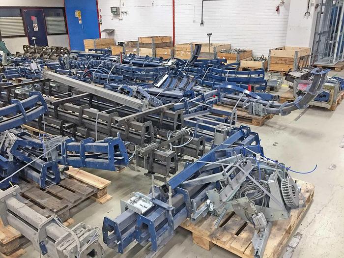 Used 2011 CALDAN A/S Denmark Power and Free overhead conveyor Caldan P&F400