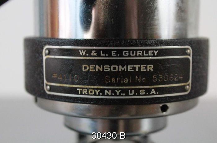 Used W And Le Gurley 4110 Densometer #30430