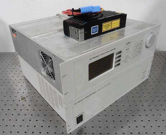 Used Jenoptik JensLas. D2.8 Laser Head w/ Newport 9008 Control & 5501 PS