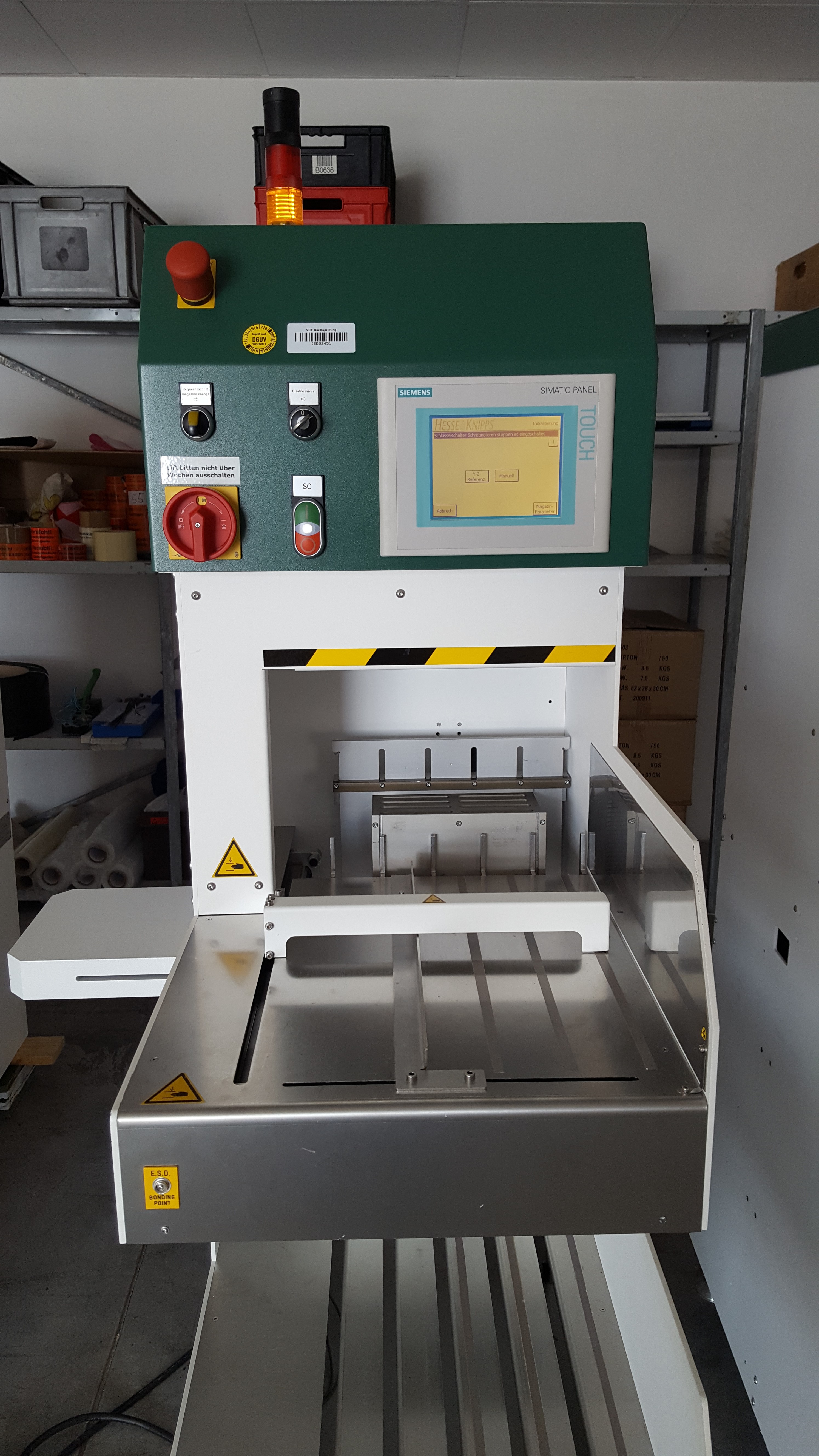 Used Hesse & knipps Magazine Handlers