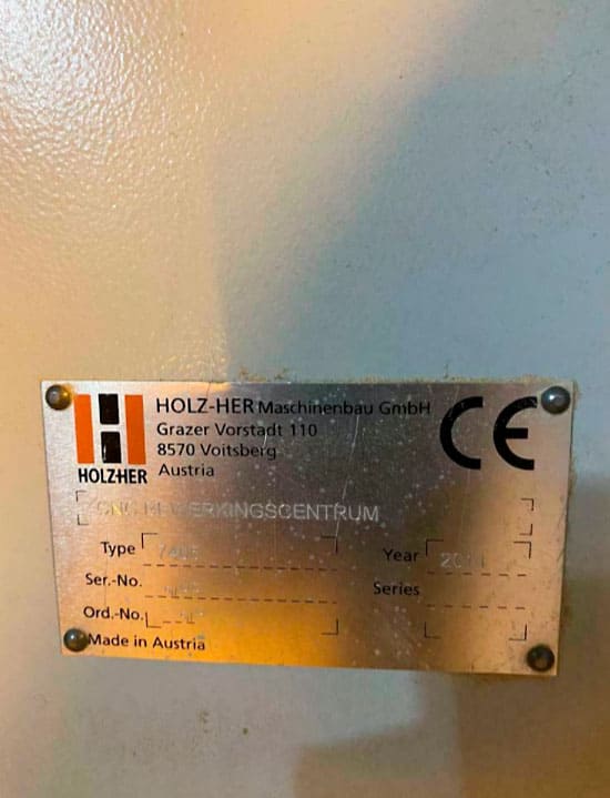 Used Holzher Evolution 7405 - CNC Machining centers - 2014