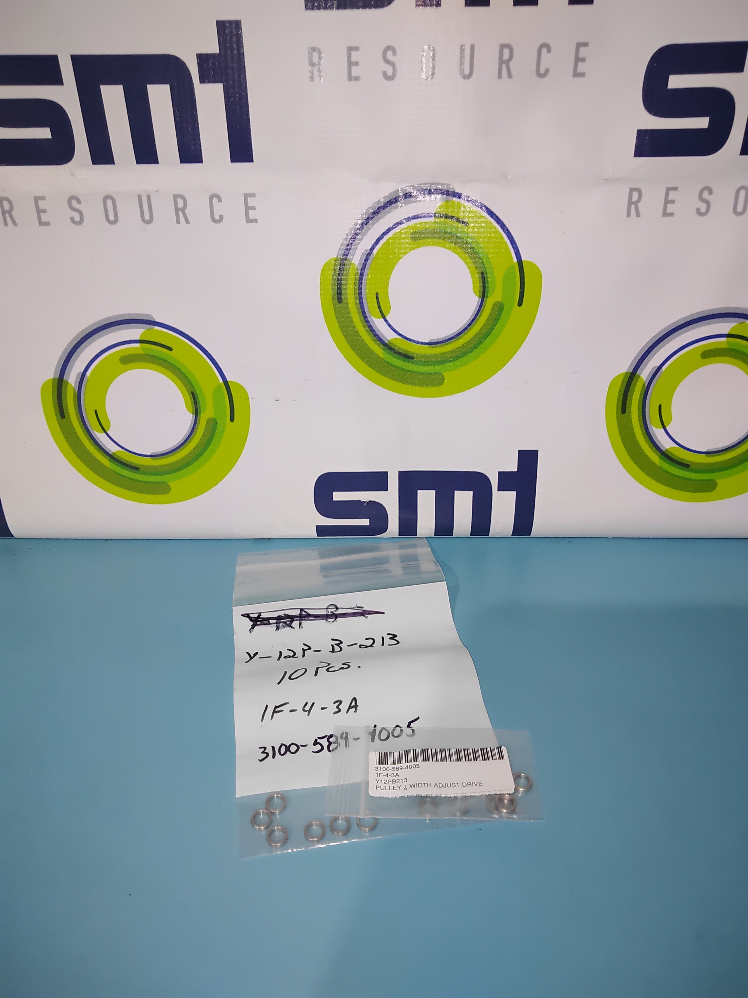 Width Adust Drive Pulleys for CMS Laser Maker Workcell