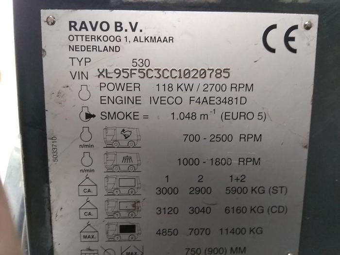 Gebruikt 2012 RAVO 530 CD