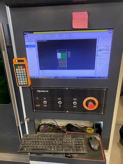 Used 2018 HYMSON HF3015B-3000 FIBER LASER CUTTING  MACHINE