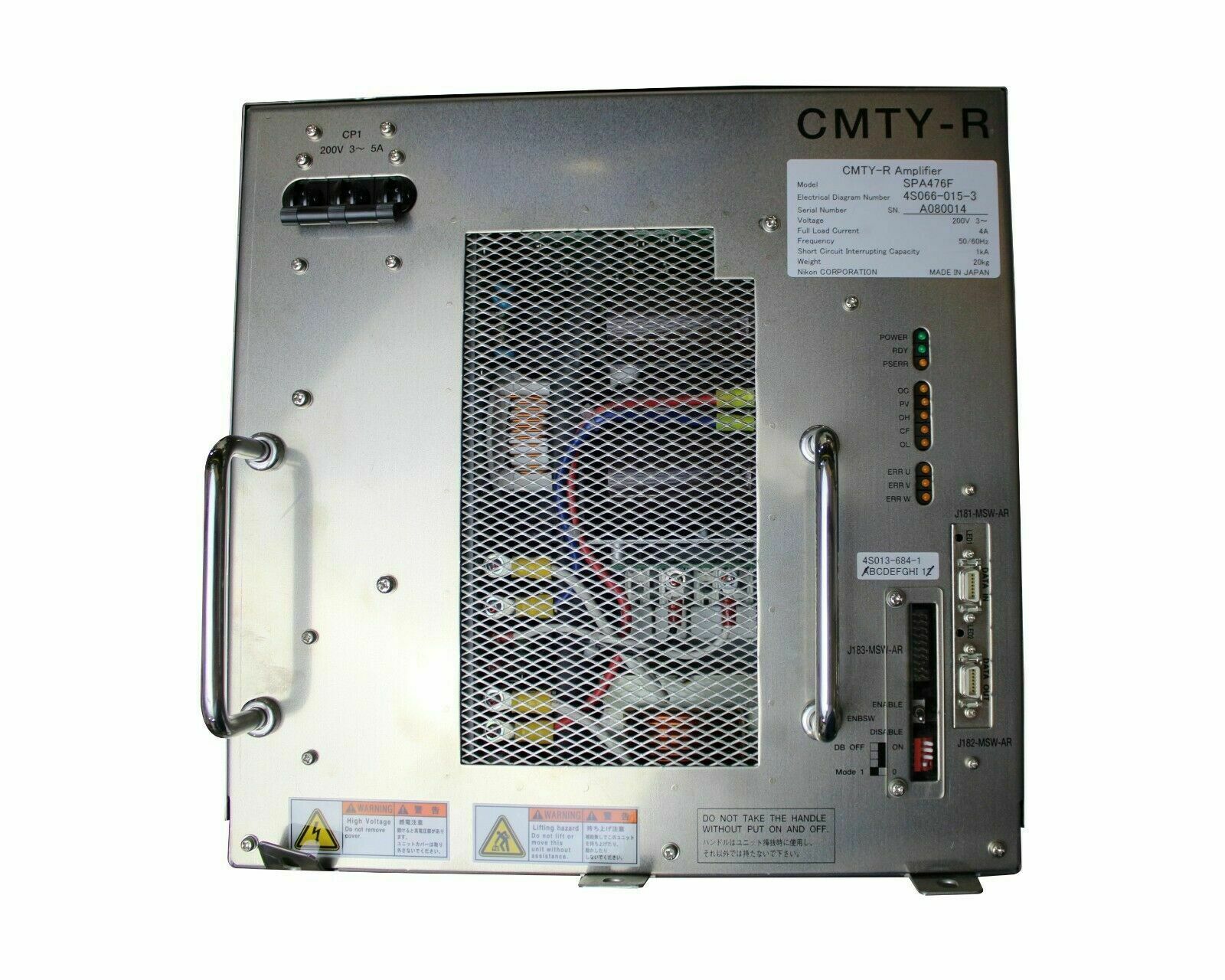 Used Nikon SPA476F CMTY-R AMPLIFIER