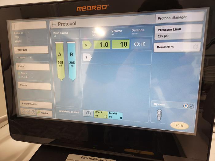 Refurbished Medrad Stellant Certegra CT Injector