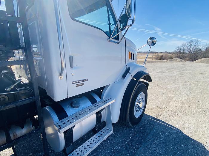 Used 2006 Sterling Flatbed Hiab Crane Truck
