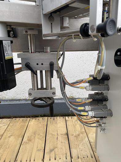 Gebraucht Etikettiermaschine für Selbstklebe-Etiketten, Fabrikat SES, Typ SES-80 / SES - 120 HD, Bj. 2007