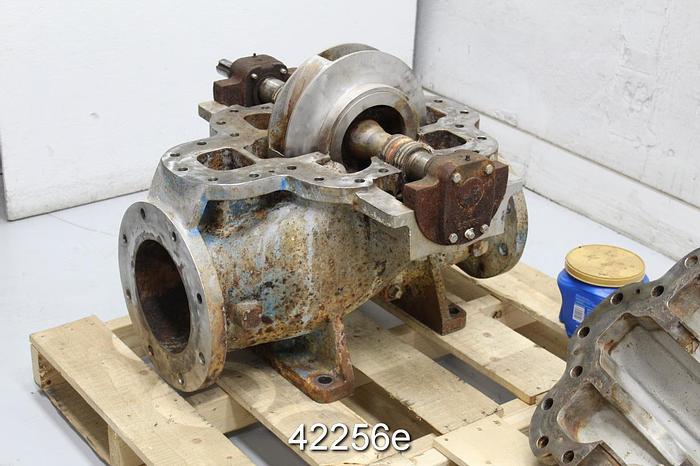 Used Goulds 3410 6x8x14 Split Case Pump, CFGM Casing #42256