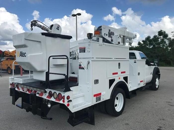 Used 2013 Ford F550 Altec AT40M 45ft Material Handler Bucket Truck - C40028
