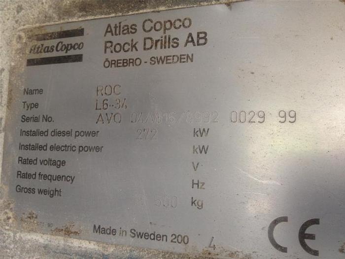 Used 2004 Atlas Copco L6-34