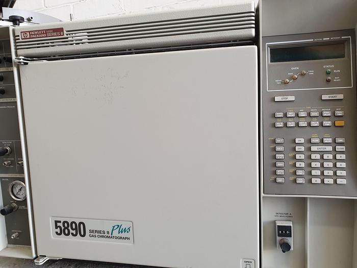 Used HP 5890 Series II Plus Gas Chromatography