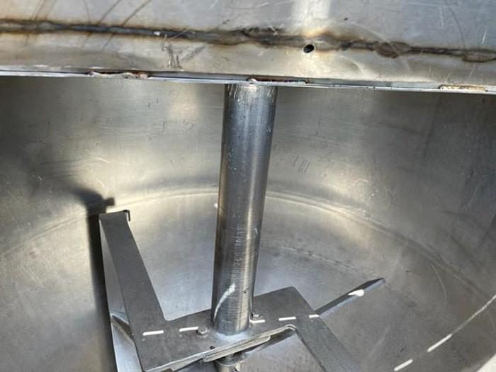 Used Lee 125 Gallon Steam Jacketed Mixing Kettle