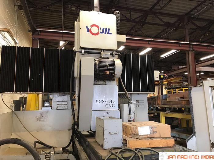 Used Youil YGS 3010 CNC Double Column Surface Grinder Fanuc Control