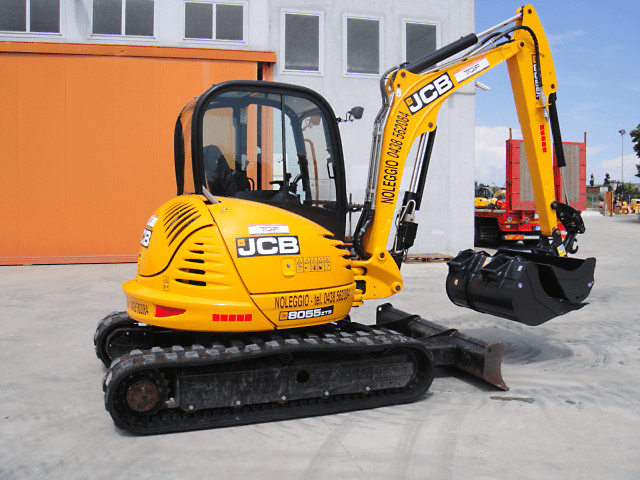 Used JCB 8055 ZTS Mini Excavator 2010
