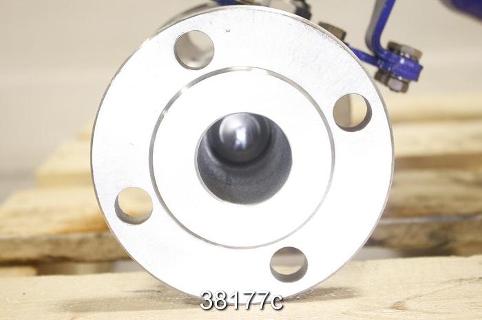 Unused Neles Jamesbury 1.5" Control Ball Valve #38177