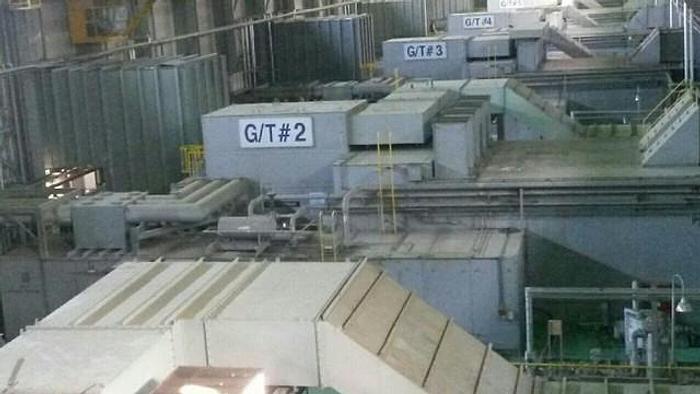 Used 400 MW WESTINGHOUSE/SIEMENS GAS POWERED TURBINE GENERATION SYSTEM