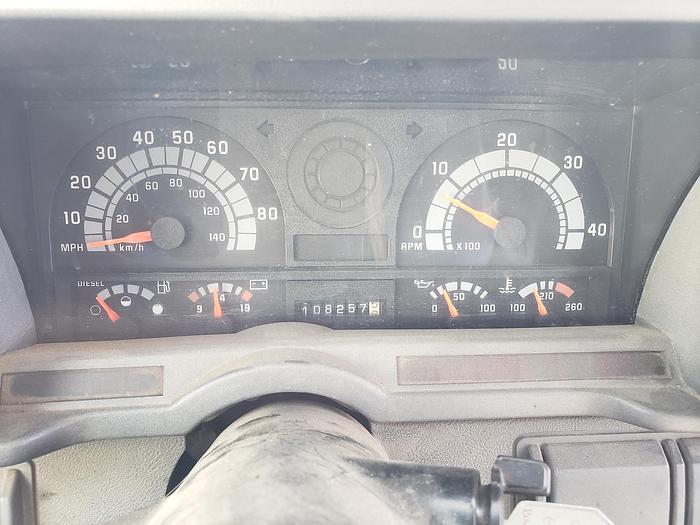 Used UNDER CDL! UNDER CDL! 1999 GMC 6500 Posi Plus 800 Cable Placer Bucket Boom Truck