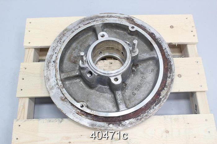 Used Goulds 3175 M 18" Diameter Pump Stuffing Box, Stainless Steel #40471