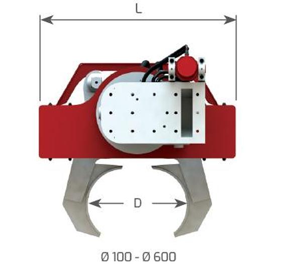 SIDE GRIP PILE DRIVER (VIBRO HAMMER)