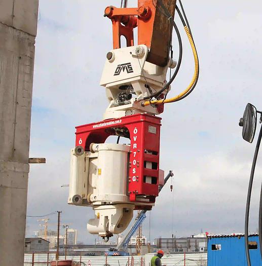 SIDE GRIP PILE DRIVER (VIBRO HAMMER)