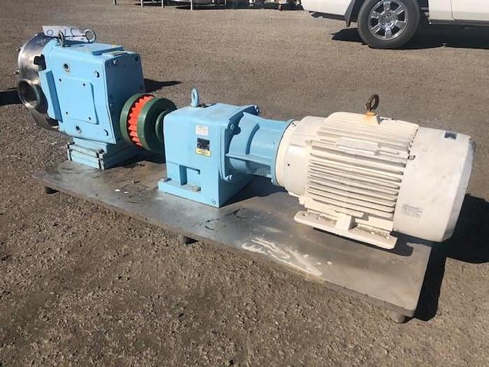 Used Waukesha Model 220 Positive Displacement Pump