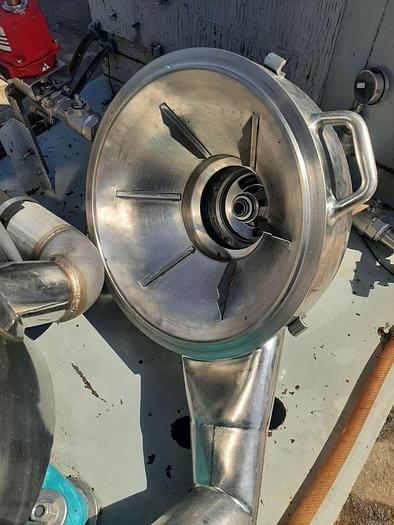 Used Centrifuge, Disc, Auto, Alfa Laval, BRPX-207, 316 S/st, 10 HP #S744533