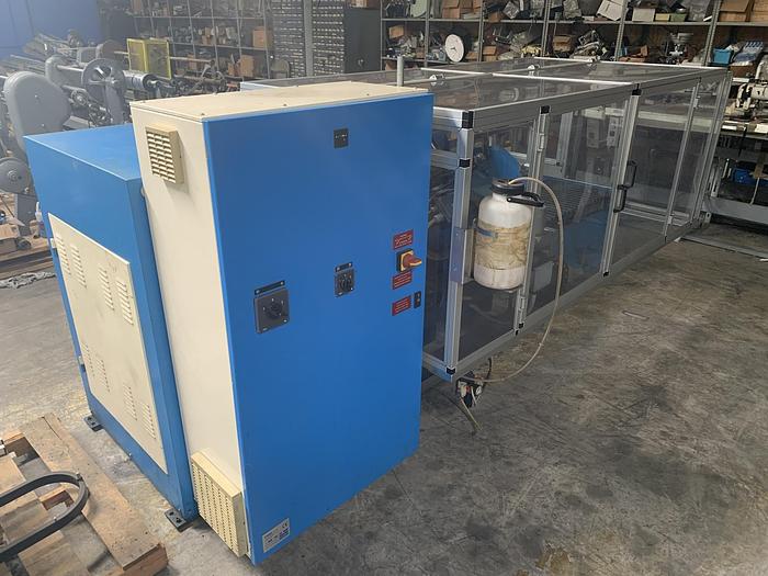 Used 83" CEVENINI ED400DX PROGRAMMABLE SINGLE KNIFE CUTTER