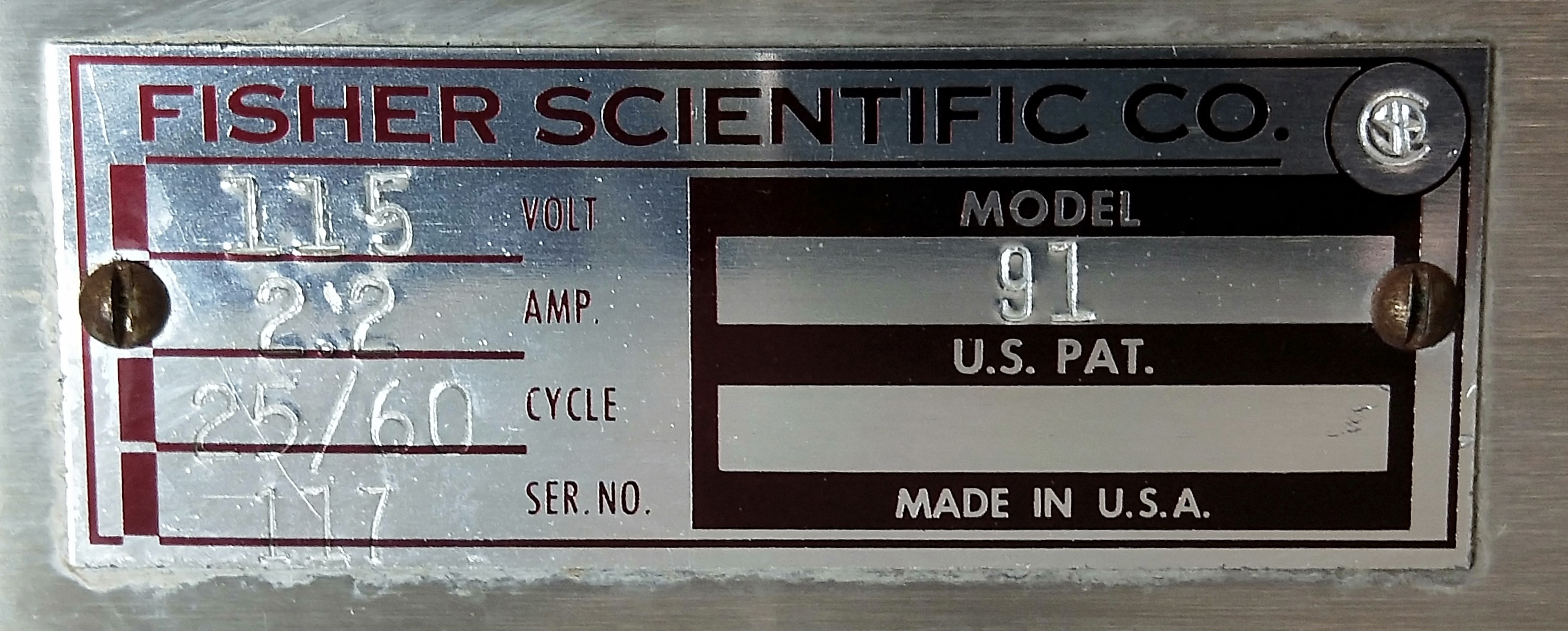 Used Fisher 91 Serological Bath (5L)