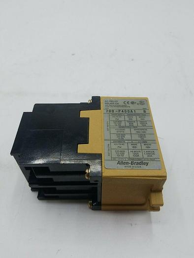 Used Allen Bradley 700-P400A1 Ser B AC Relay
