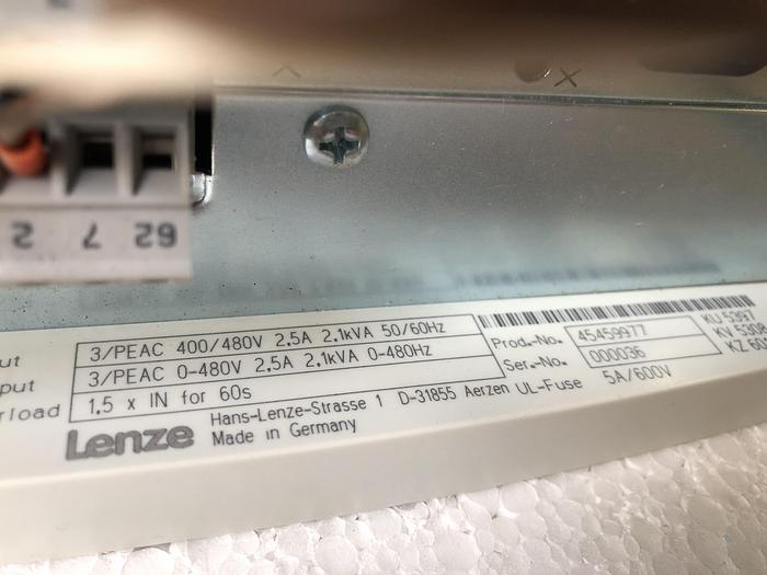 Used Lenze EVS9322-ES