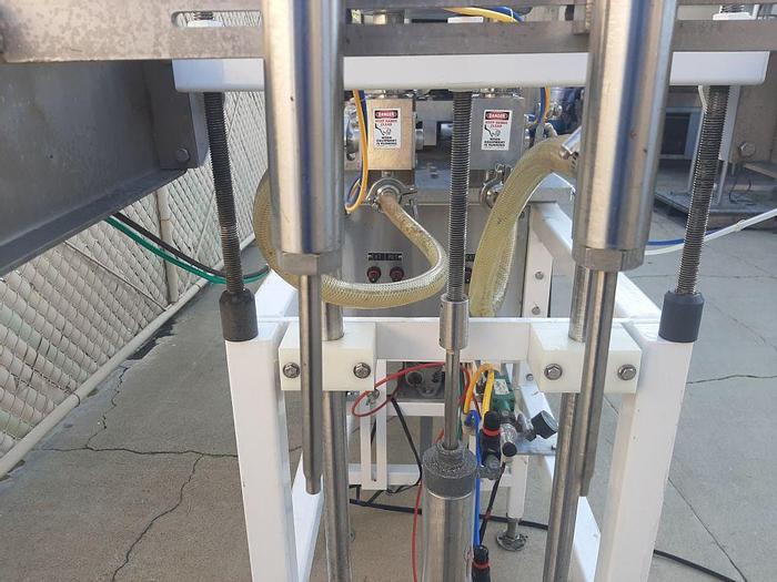 Used Filler, Piston, 2-Head, Simplex, S/st, Mdl AV200 #S744364