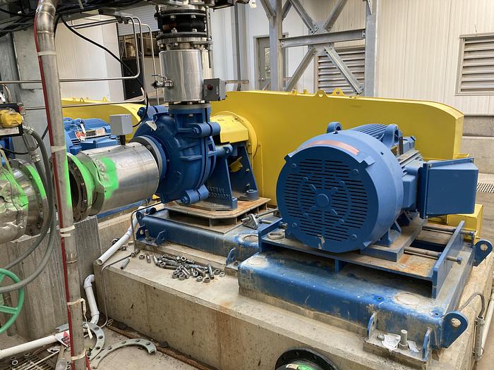 Used Used Weir Warman Model 064EEYAHCCCMW92 6 X 4 AH slurry pump