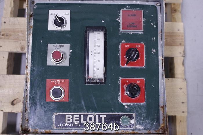 Used Beloit DD4000 Refiner Control Panel #38764