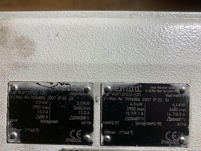 Used Oerlikon Leybold Ruvac WSU 1001  Vacuum Blower