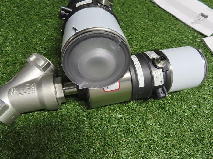 Burkert  2-Way Angle Control Valve 2100 A 40M PTFE, Part #: 00213635